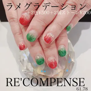 ネイル RE'COMPENSE所属・れこん ぱんすのネイルデザイン