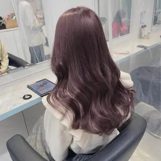 セミロング 髪質改善/ハイトーン /新宿/Takutoのヘアスタイル