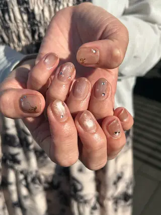 ネイル Mana  🫧 パラジェル⌇自由が丘のネイルデザイン