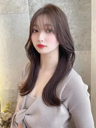 ロング カラー 美髪/カラー 美容院🌈渡辺隼也のヘアスタイル