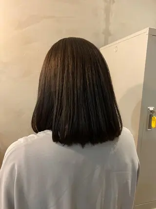 ミディアム angelica 🌸ayaka🌸のヘアスタイル