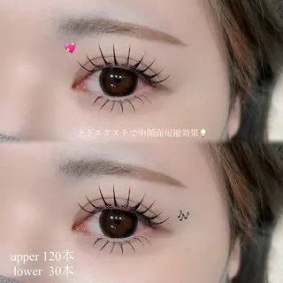 マツエク・マツパ MAQUM𖤐 Satsumiのマツエク・マツパデザイン