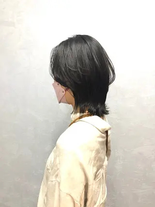 ショート 所渉/韓国レイヤー /ウルフカットのヘアスタイル