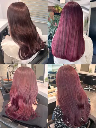 ロング 顔まわり/暖色 可愛い特化🎀ゆうなのヘアスタイル