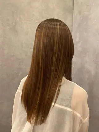 ロング カラー 水瀬 咲夏のヘアスタイル