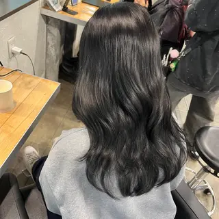 ロング カラー ヘアアレンジ 🥣大人っぽ韓国 スタイル🥣アヤノのヘアスタイル