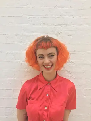 ショート カラー 韓・中華美女ヘア 🇰🇷×🇨🇳のヘアスタイル