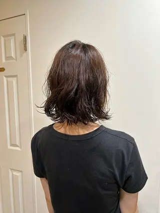 パーマ ナチュラル大人っぽい スタイル　MAORIのヘアスタイル