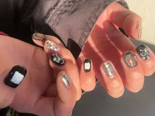 メンズ ネイル ✨akari✨ 韓国、メンズネイルのネイルデザイン