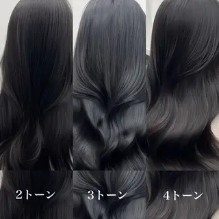 ロング カラー 艶カラー/アイドル 前髪/内藤 輝のヘアスタイル