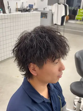 ショート パーマ メンズ なりたひろと / メンズパーマのヘアスタイル