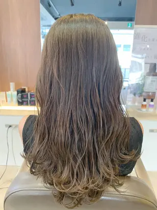 セミロング メンズパーマ/難波/ 心斎橋　室園亮佑のヘアスタイル