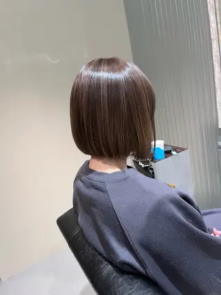 ショート カラー KIZU 髪質改善 オカルト怪談のヘアスタイル