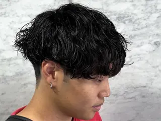 パーマ メンズ パーマ／京都駅 ／メンズ/藤井　翔のヘアスタイル