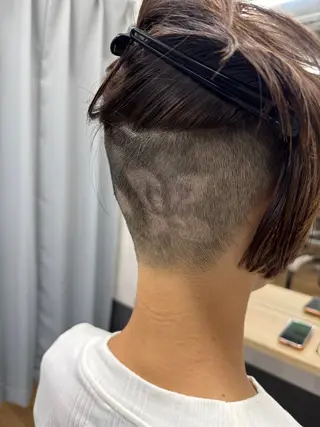 ショート TELA  HAIR幕張本郷店所属・TELA幕張本郷店 Namikaのヘアスタイル