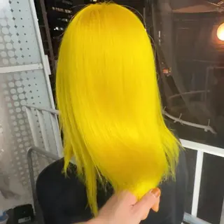 ミディアム ✨ブリーチ支持No1 複雑履歴修正/舘岡のヘアスタイル