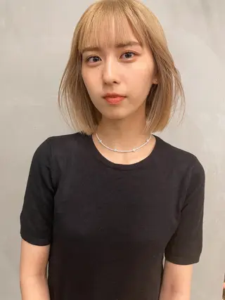 ショート カラー センスをお届けします 大谷将生INFPのヘアスタイル