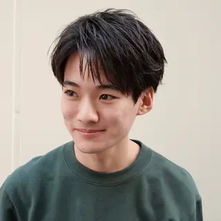 パーマ メンズ 渋谷メンズ特化 佐橋世奈のヘアスタイル