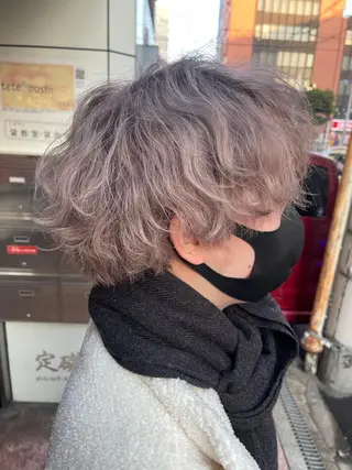 カラー パーマ メンズ olino 【オリノ】西田辺のヘアスタイル
