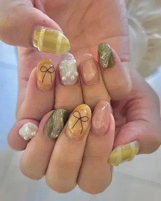 ネイル 深田 美雪のネイルデザイン