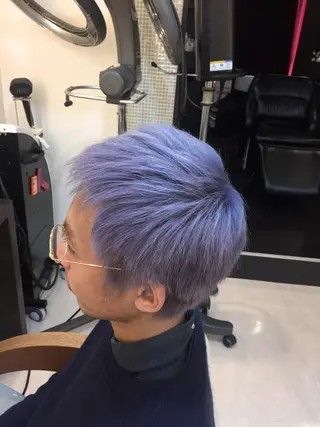 カラー 🌙似合わせ🐈‍⬛ ケア✨又吉のヘアスタイル