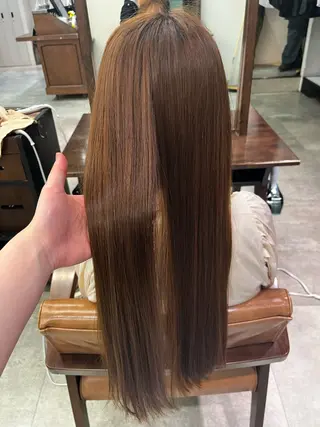 ロング Un ami shibuya所属・平居 舞白のヘアスタイル