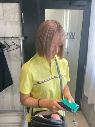 ショート カラー 🫧透明感/美髪🫧 Hiroakiのヘアスタイル