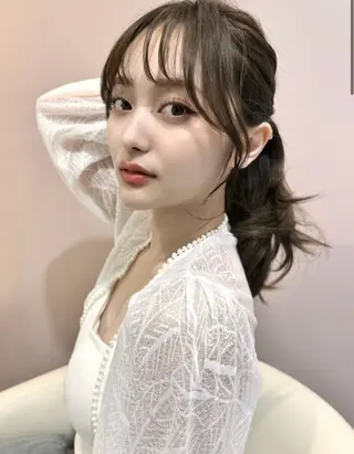 セミロング カラー 浦和Lond 山本賢人のヘアスタイル