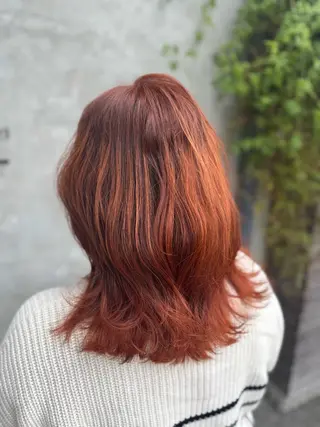 セミロング 田邉 龍星のヘアスタイル