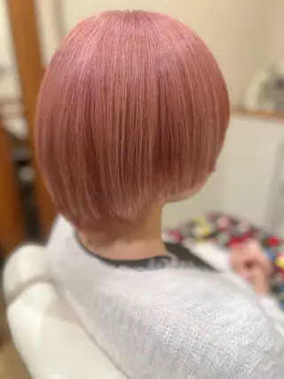ショート カラー アザマ　ヤスカツ _rosso 川口のヘアスタイル