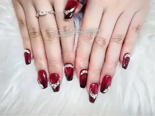 ミディアム Quick Sukarupu新宿のネイルデザイン