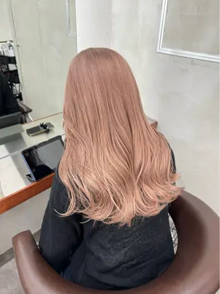 ロング カラー nico TOKYO 渋谷所属・ブリーチ　ハイトーン 特化🌈フジタハルキのヘアスタイル