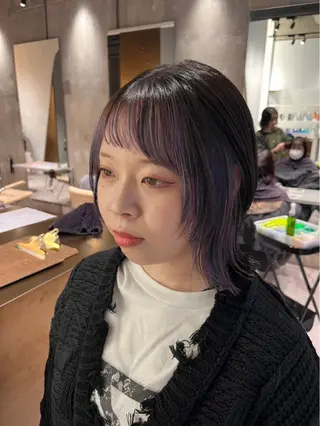 ミディアム カラー 海外レイヤー 🇺🇸/ヒナコのヘアスタイル