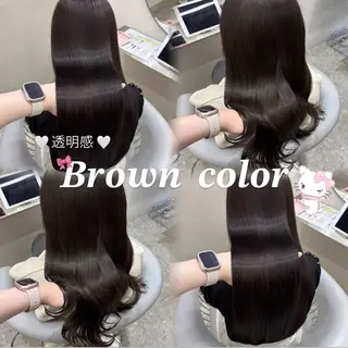 ロング カラー yurina🩰新宿 艶カラー・アレンジのヘアスタイル