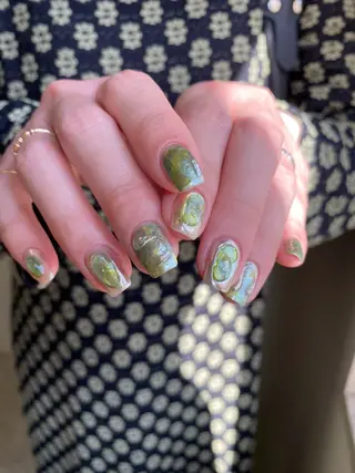 ネイル 草加ニュアンスネイル 🌚hersのネイルデザイン