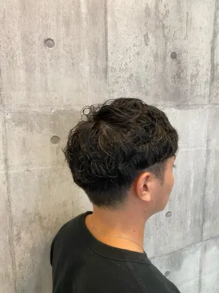 パーマ メンズ CHIC 蘭のヘアスタイル