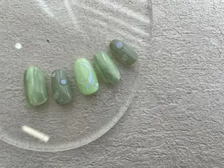 ネイル ⭐︎休業中の練習⭐︎ JNA認定講師髙橋のネイルデザイン