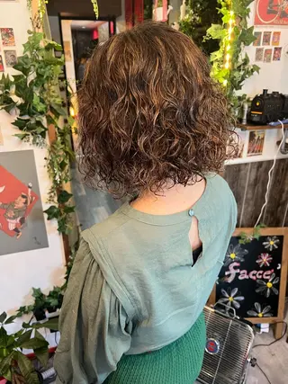 ミディアム カラー カラーパティシエ facce🌼ikoのヘアスタイル