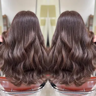 ミディアム Y Uのヘアスタイル