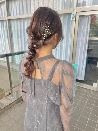 ロング ヘアアレンジ flocci🌙 フロクシのヘアスタイル