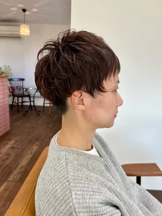 ショート Strawberry所属・原田 志保のヘアスタイル