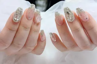 ネイル 長さだし/持込/ ins風ネイル/Umのネイルデザイン