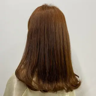 ロング カラー ハイレイヤー/顔周り /レイヤーカットのヘアスタイル