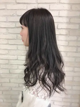 ロング カラー HAUS 片山みほのヘアスタイル