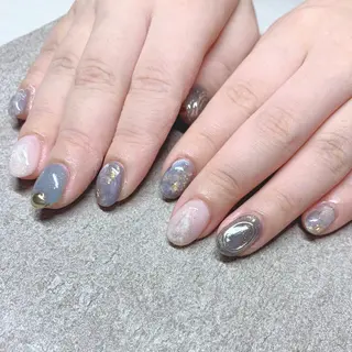 カラー ネイル Cozy_ ilumのネイルデザイン