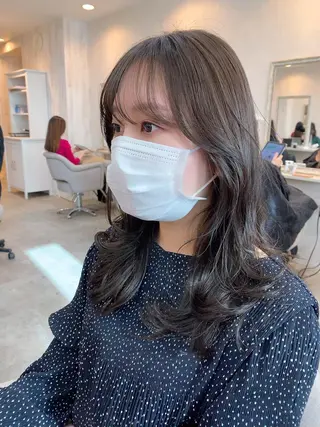 ミディアム ✨日本一の韓国ヘア✨ 髪質改善RYO-MAのヘアスタイル