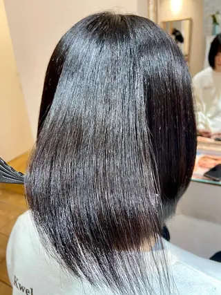 ミディアム ayumi🦖/ 似合わせカラー🤎のヘアスタイル