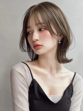 ミディアム IKU ミニボブ名古屋のヘアスタイル