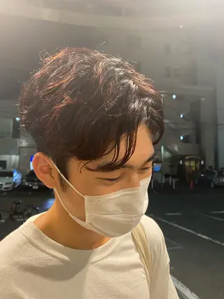 メンズ ブリーチなしWカラー 🎀韓国ヘア/amiのヘアスタイル