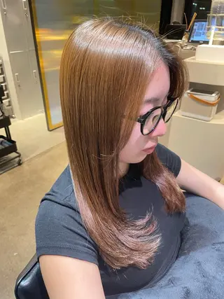 ロング TERMINAL bern所属・縮毛矯正/髪質改善 ヒカルのヘアスタイル